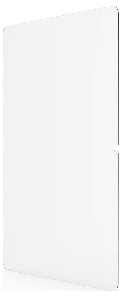 Leere weiße gefaltete Broschüren- oder Booklet-Umschlagvorlage, geschlossen gezeigt mit einer leichten Rückenfold und Seitenkerbe auf der rechten Kante.