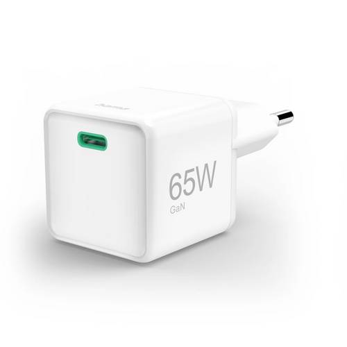Hama USB Ladegerät 65 W Quick Charge 2.0, Quick Charge 3.0 Weiß GaN