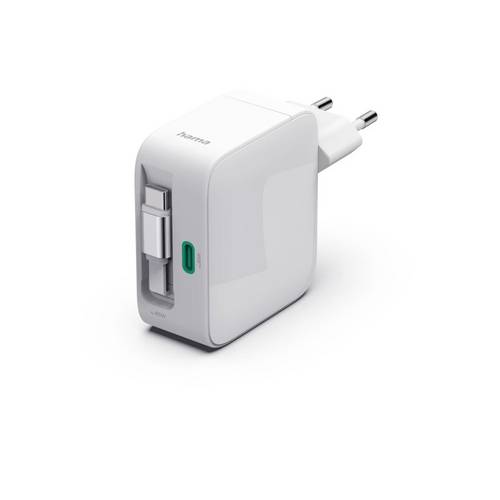 Hama USB Ladegerät 65 W Quick Charge 3.0 Weiß