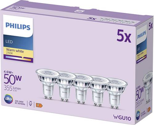 Philips 8721103152558 LED-Spotbeleuchtung EEK: F (A - G) Transparent