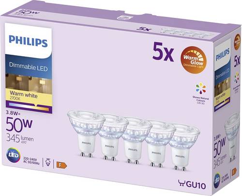 Philips 8721103152534 LED-Spotbeleuchtung EEK: F (A - G) Transparent