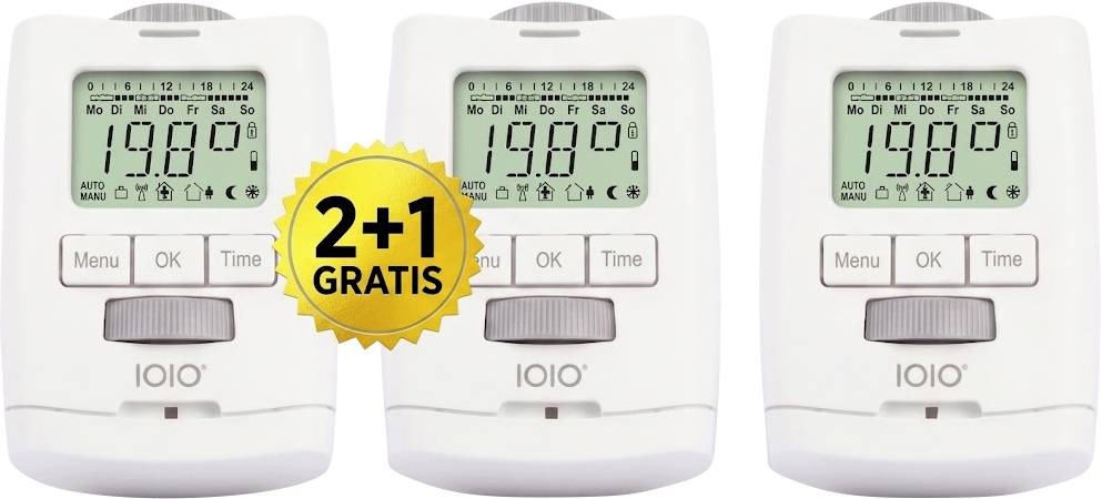 IOIO Set - 3x HT 2000 Energiespar-Heizungsregler 73031