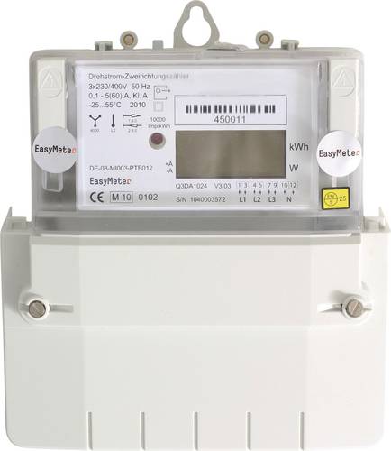 Counttec Q3MA1060 Q3MA1060 Drehstromzähler digital 5 A 1 St.