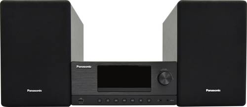 Panasonic SC-PMX112E-K Stereoanlage CD, DAB+, UKW, WLAN, Air-Play, USB, 2 x 60 W Schwarz