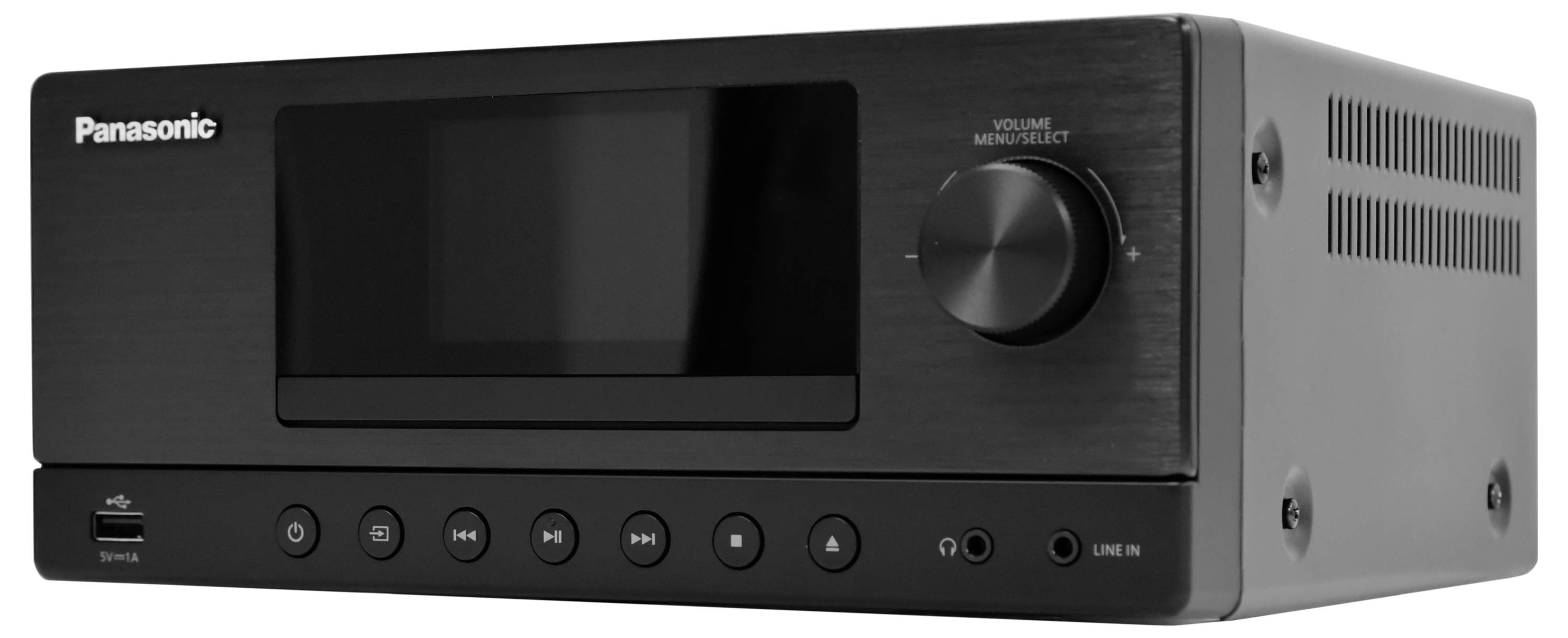 Panasonic SC-PMX112E-K Stereoanlage CD, DAB+, UKW, WLAN, Air-Play, USB, 2 x 60W Schwarz