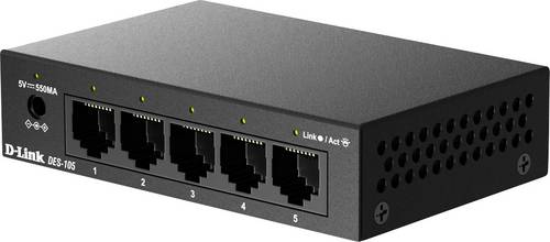 D-Link DES-105/V/E Ethernet Switch 5 Port 10 / 100 MBit/s