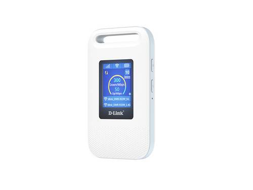 D-Link DWR-933W Mobiler 4G-WLAN-Hotspot bis 64 Geräte MIMO Schwarz