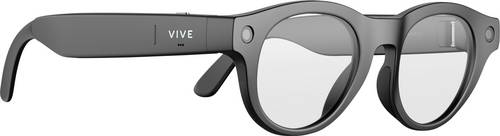 HTC VIVE Eagle Pantos Smart Glasses, KI-Brille Matt Schwarz 32 GB mit integriertem Soundsystem, ink