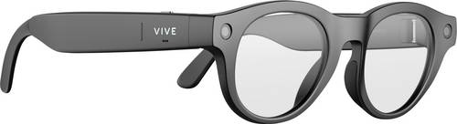 HTC VIVE Eagle Pantos Smart Glasses, KI-Brille Matt Schwarz 32 GB mit integriertem Soundsystem, ink