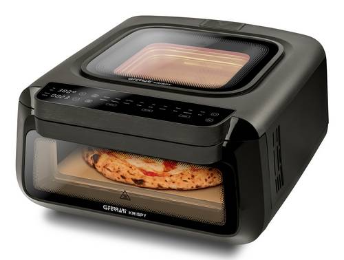 G3Ferrari Krispy Pizzaofen Heißluft-Funktion, Timerfunktion 13 l