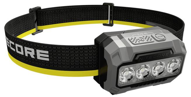 NiteCore HA23 UHE LED Stirnlampe batteriebetrieben, akkubetrieben 600lm 125h NC-HA23UHE-B