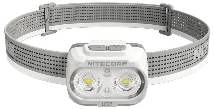 NiteCore LED Stirnlampe akkubetrieben, batteriebetrieben NC-UT27MCT-W