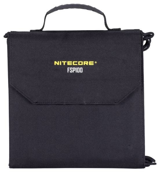 NiteCore Monokristallines Solarmodul 100W 18V