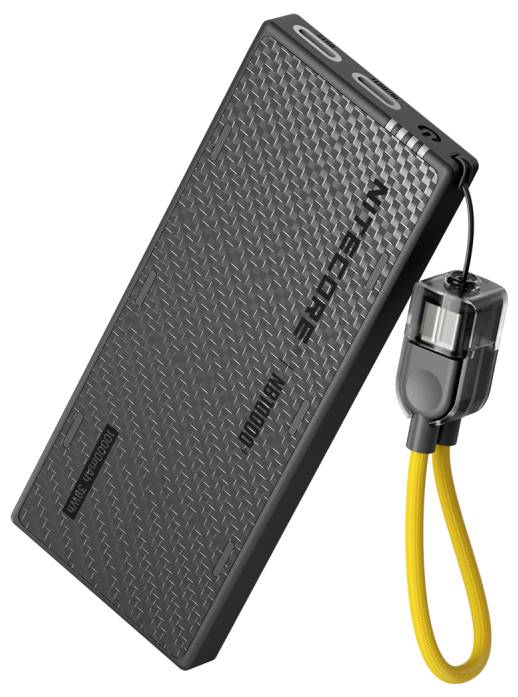 NiteCore NB10000G4 Powerbank 10000 mAh Pass-Through Charging, Quick Charge, USB PD Li-Ion USB-C® Schwarz