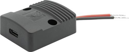 ProCar Flache USB-C Steckdose PD/QC 30 W Belastbarkeit Strom max.=3 A Aufbau / Flache Steckdose