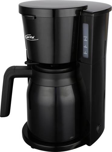 Elta TKM-900.2 Kaffeemaschine Schwarz Fassungsvermögen Tassen=8 Isolierkanne
