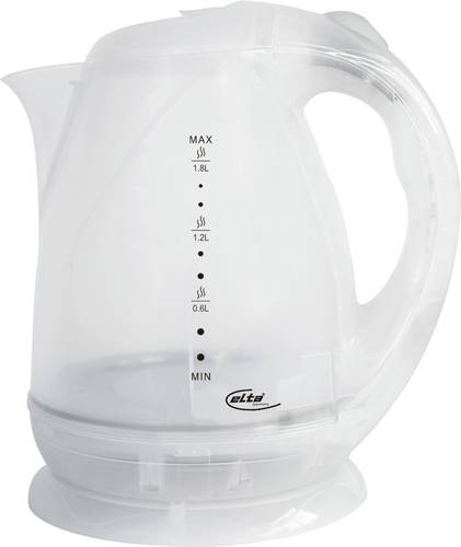 Elta WK-2200.11 Wasserkocher Transparent Fassungsvermögen: 1.8 l