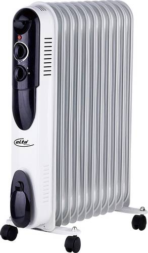 Elta OR-1411 Ölradiator 30 m² Weiß, Schwarz