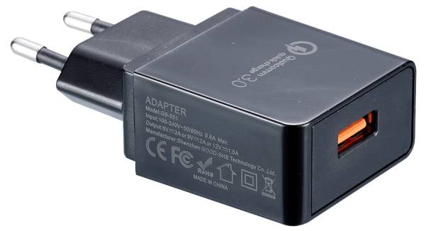 NiteCore USB Ladegerät 15 W, 18W USB Schwarz