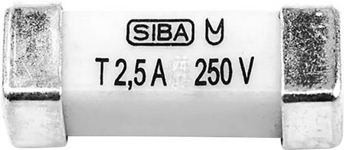 SIBA 160000.0,1GT Feinsicherung SMD 0.10 A 250 V/AC Träge -T-