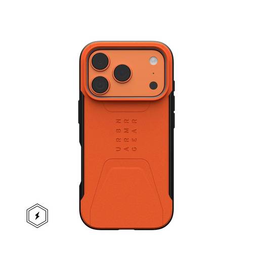 UAG Civilian Case Apple iPhone 18 Pro, iPhone 17 Pro Orange MagSafe kompatibel 114545119797