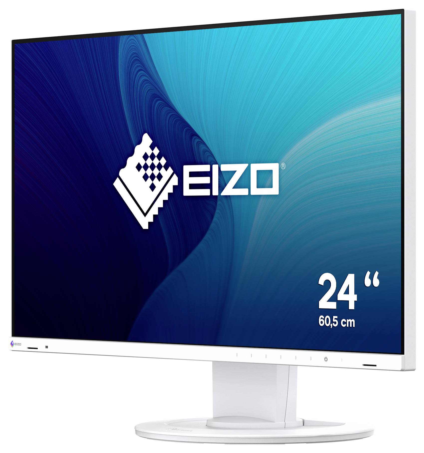 EIZO FlexScan EV2400R-WT LCD-Monitor EEK B (A - G) 60.5cm (23.8 Zoll) 1920 x 1080 Pixel 16:9 5 ms IPS LCD