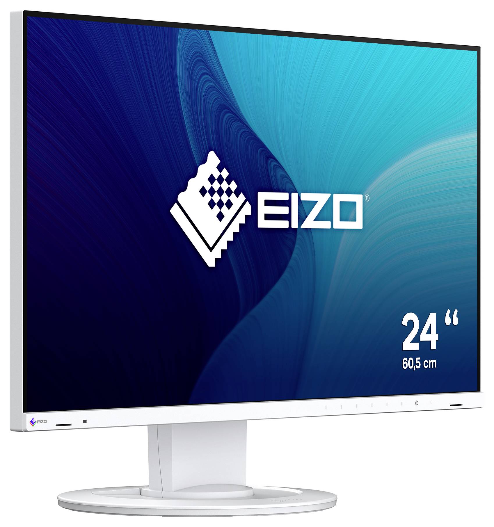 EIZO FlexScan EV2400R-WT LCD-Monitor EEK B (A - G) 60.5cm (23.8 Zoll) 1920 x 1080 Pixel 16:9 5 ms IPS LCD