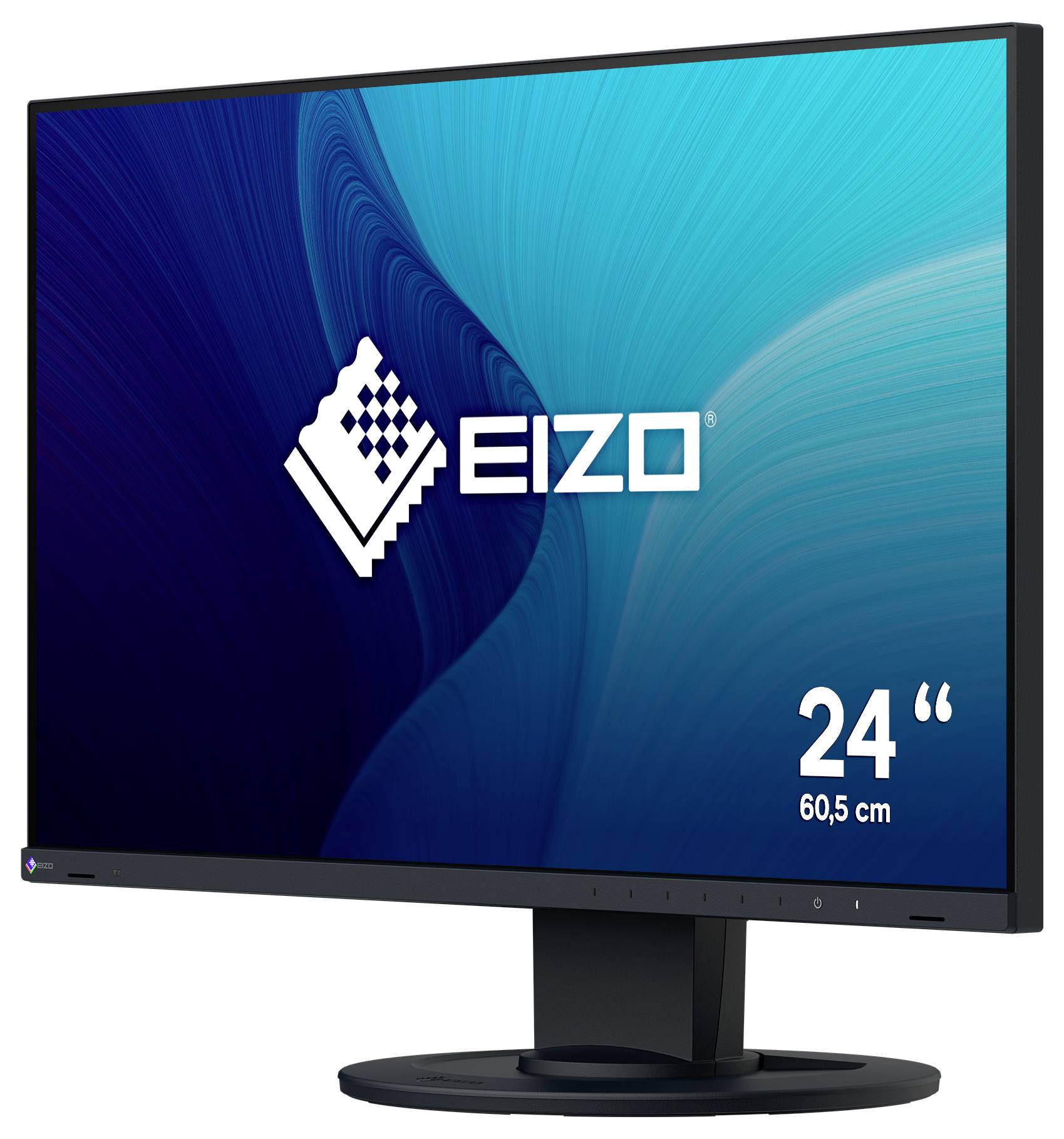 EIZO FlexScan EV2400R-BK LCD-Monitor EEK B (A - G) 60.5cm (23.8 Zoll) 1920 x 1080 Pixel 16:9 5 ms IPS LCD