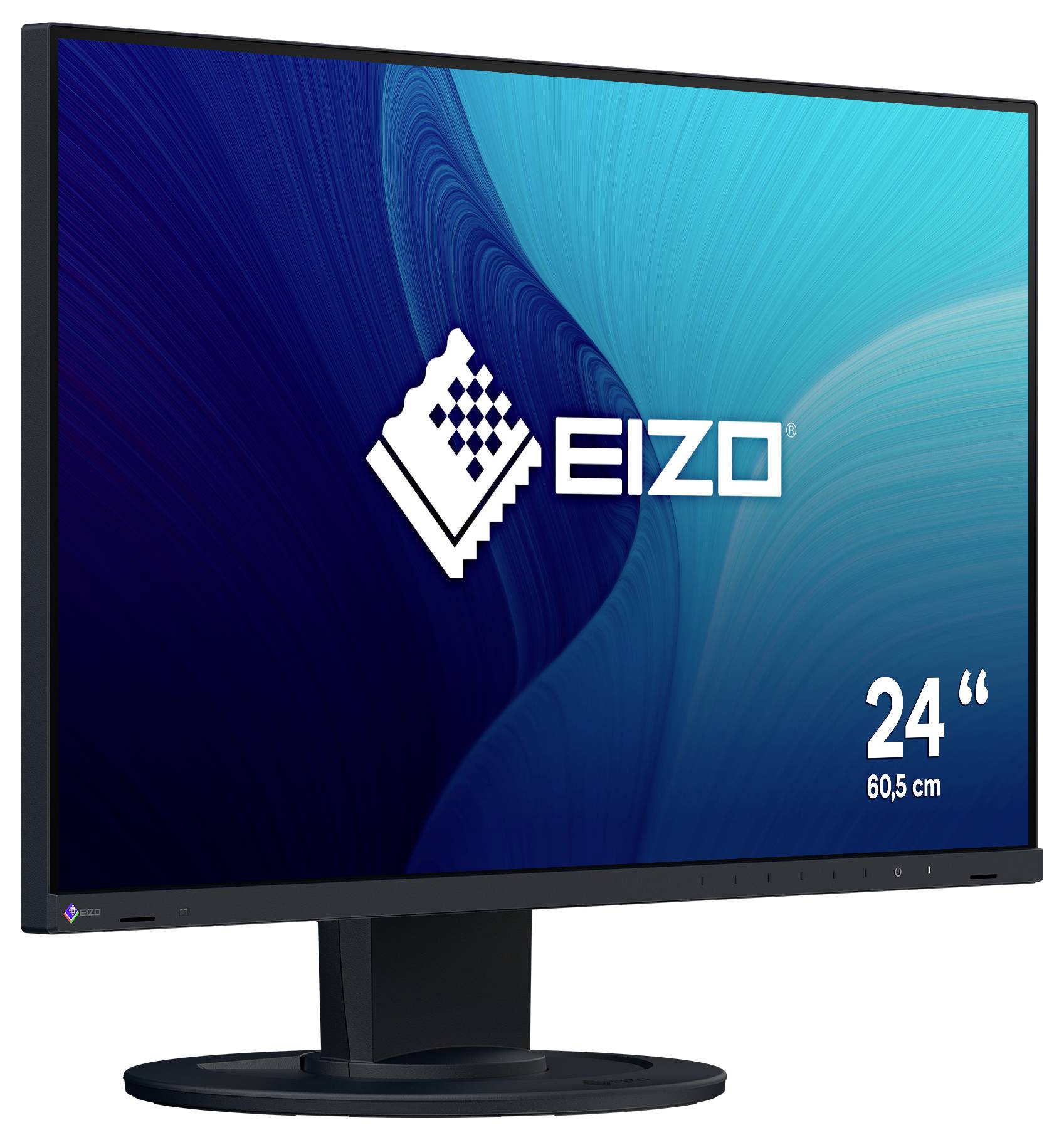 EIZO FlexScan EV2400R-BK LCD-Monitor EEK B (A - G) 60.5cm (23.8 Zoll) 1920 x 1080 Pixel 16:9 5 ms IPS LCD