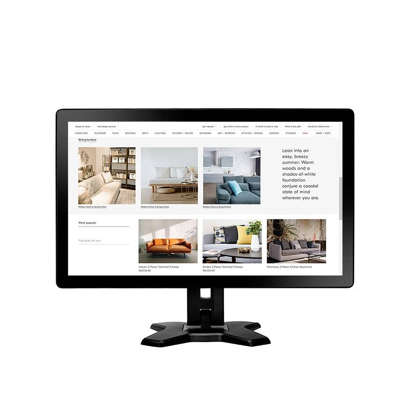 AG Neovo TX-2401w Touchscreen-Monitor EEK E (A - G) 60.5cm (23.8 Zoll) 1920 x 1080 Pixel 16:9 5 ms