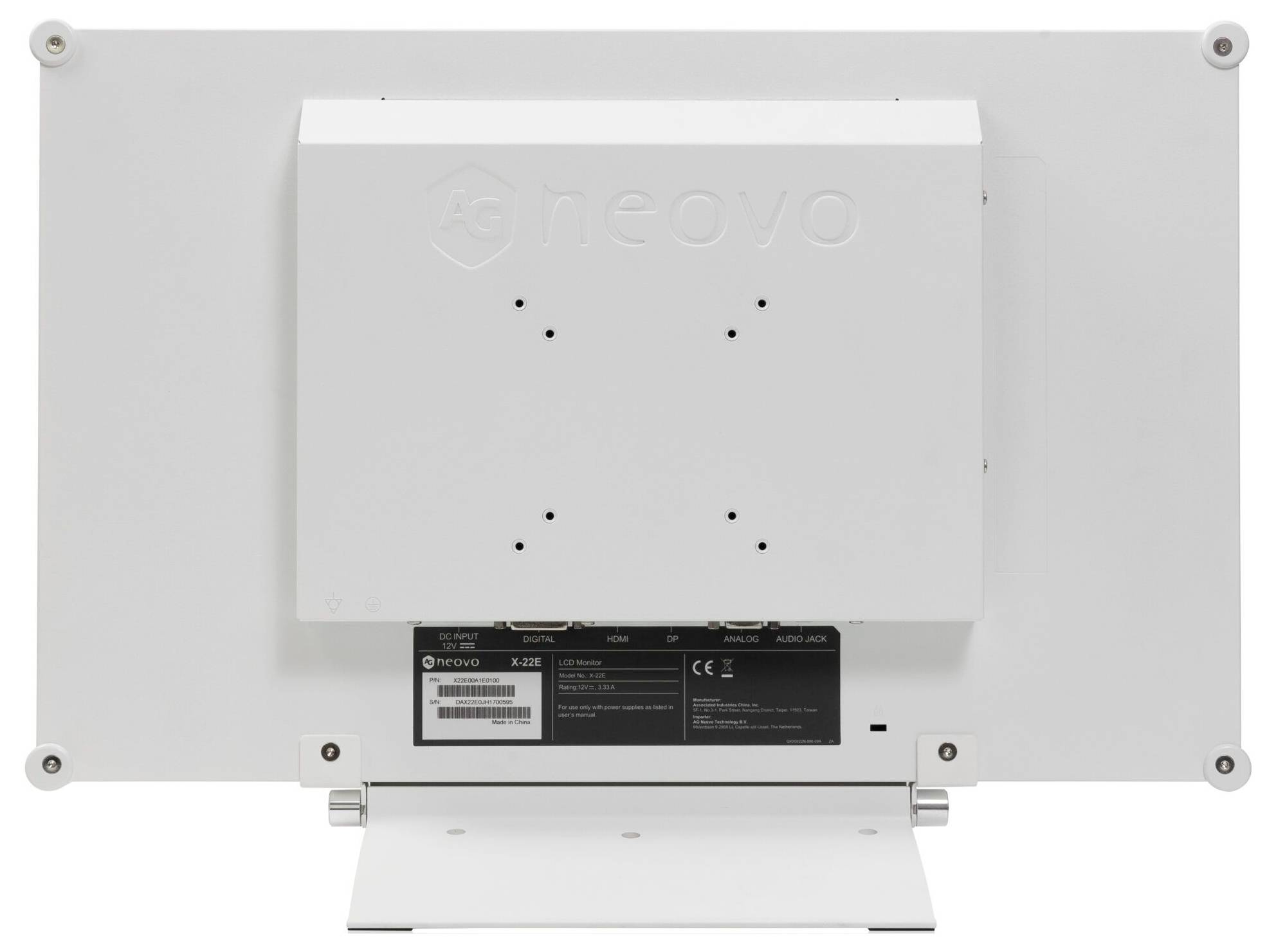 AG Neovo X-2402w LED-Monitor EEK E (A - G) 60.5cm (23.8 Zoll) 1920 x 1080 Pixel 16:9 5 ms