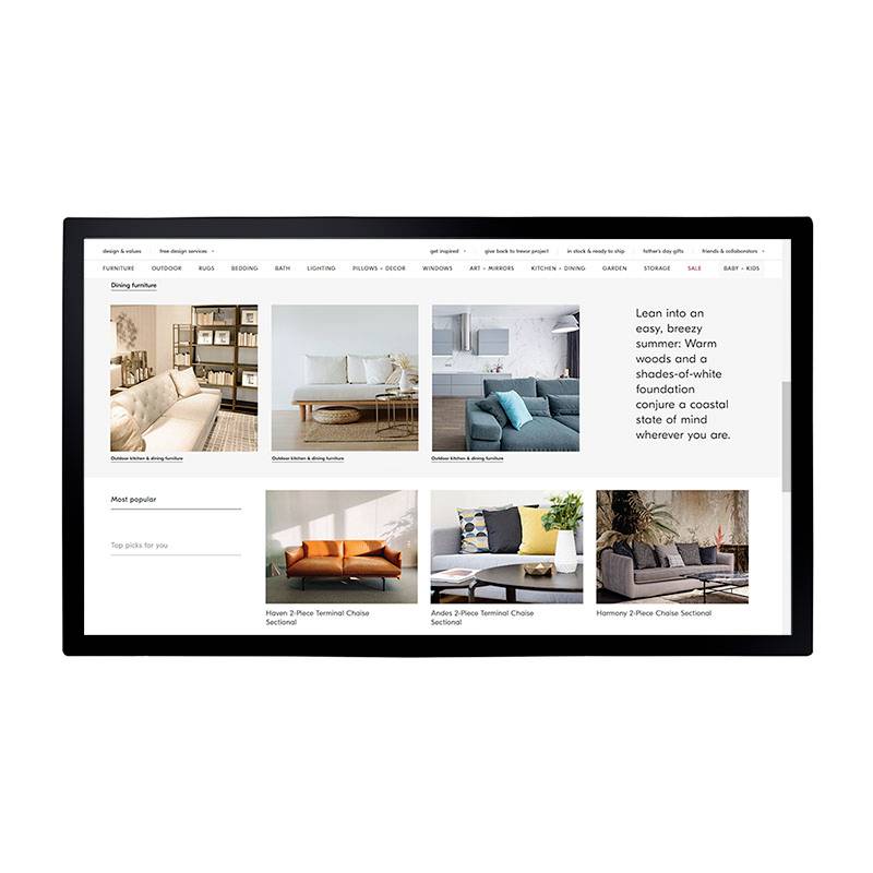 AG Neovo TX-3203 Touchscreen-Monitor EEK E (A - G) 80cm (31.5 Zoll) 1920 x 1080 Pixel 5 ms