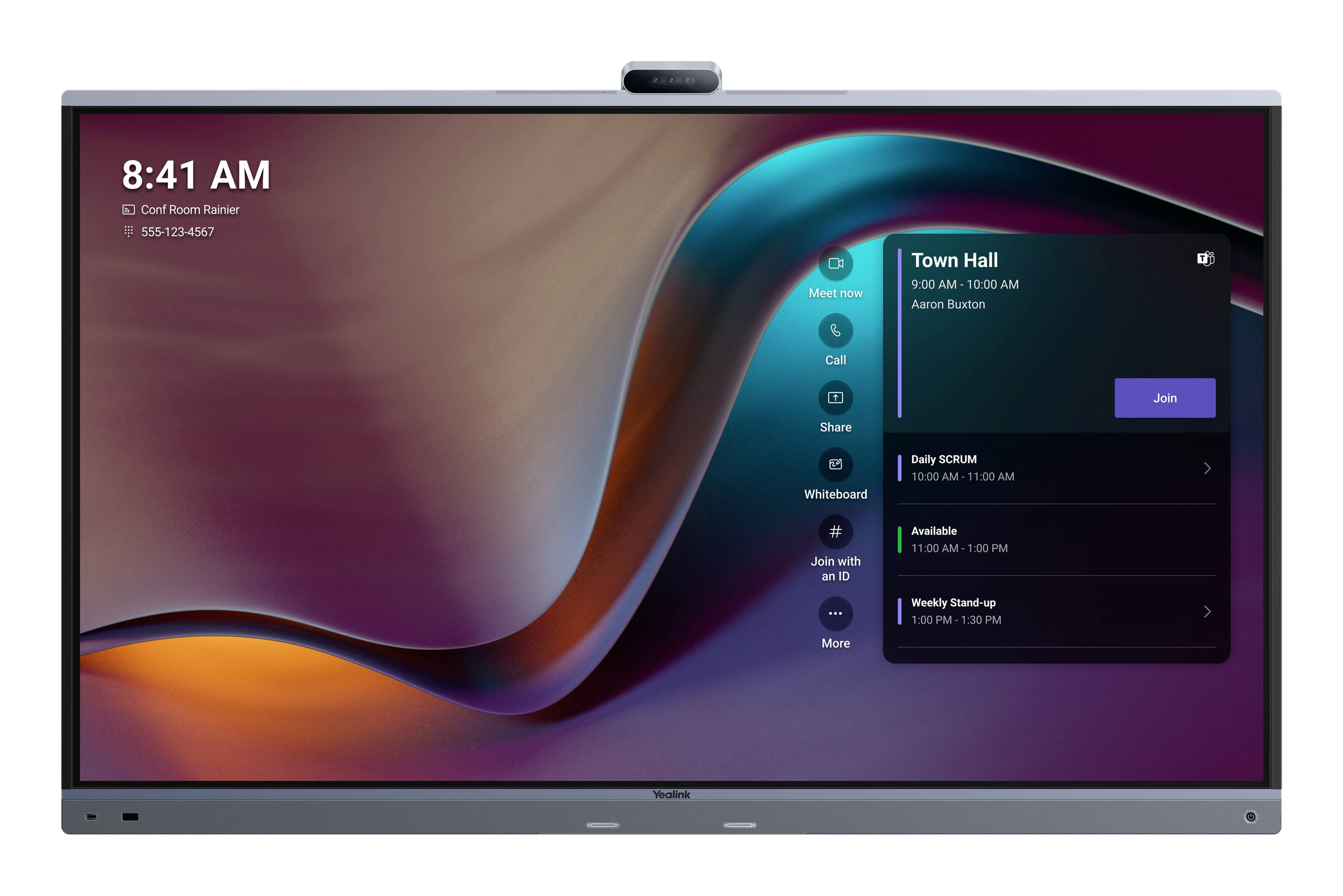 Yealink MeetingBoard 75 Pro - 190cm (75") Diagonalklasse LCD-Display mit LED-Hintergrundbeleuchtung - interaktiv - mit