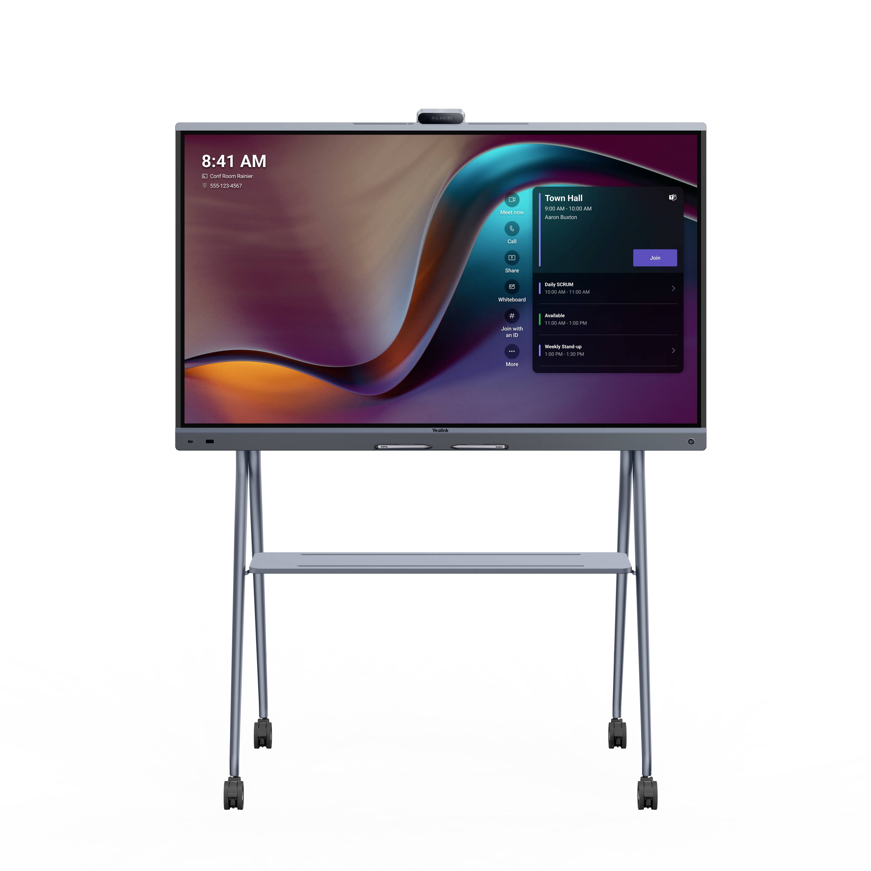 Yealink MeetingBoard 75 Pro - 190cm (75") Diagonalklasse LCD-Display mit LED-Hintergrundbeleuchtung - interaktiv - mit