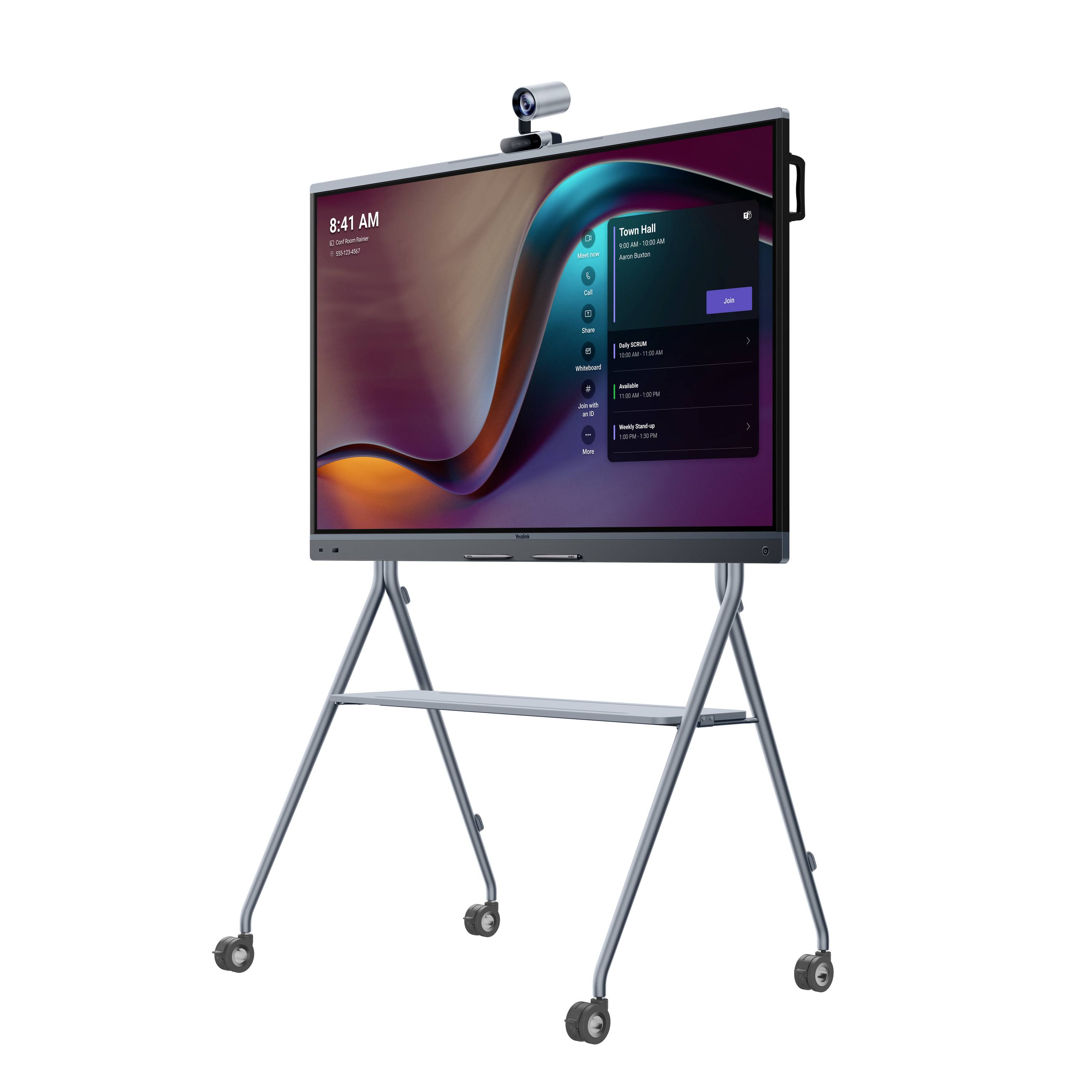 Yealink MeetingBoard 75 Pro - 190cm (75") Diagonalklasse LCD-Display mit LED-Hintergrundbeleuchtung - interaktiv - mit