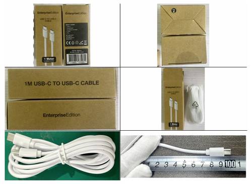 PanzerGlass USB-C® Kabel 1 m Weiß HI08672