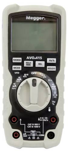 Megger AVO415 Hand-Multimeter digital CAT III 1000 V, CAT IV 600 V Anzeige (Counts): 6000