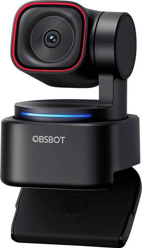 Obsbot Tiny 3 Lite 4K-Webcam 3840 x 2160 Pixel Gestensteuerung, Mikrofon, Schnelles Auto-Tracking p