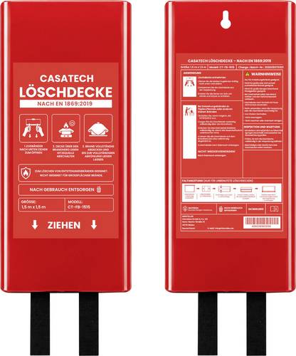 CASATECH CT-FB-1515 Löschdecke 1500 mm x 1500 mm