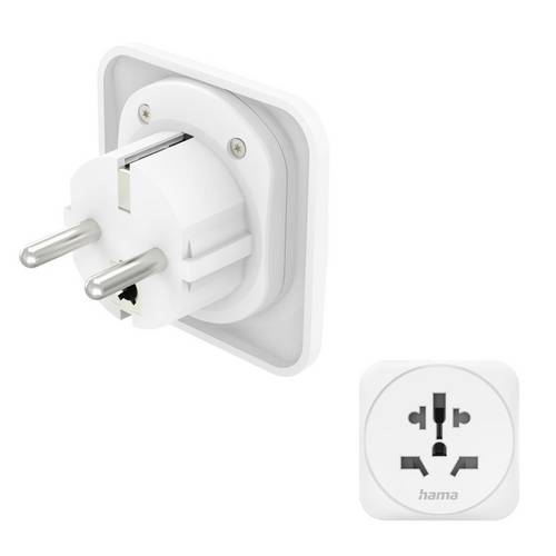 Hama 00223462 Reiseadapter Weiß