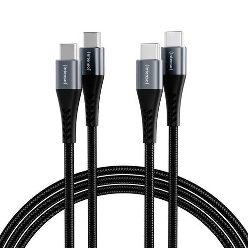 Intenso USB-Kabel USB-C® 2 m Schwarz 7944020
