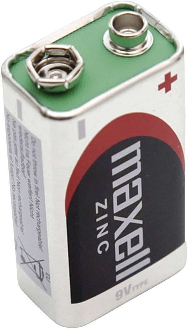 Maxell LR22 (blister) 9 V Block-Batterie Alkali-Mangan 9 V 1 St.