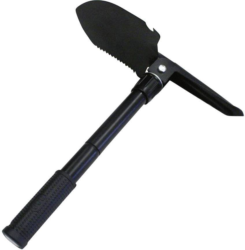 Folding shovel 95841 Klappspaten mit Harke, mit Sägekante, mit Tasche
