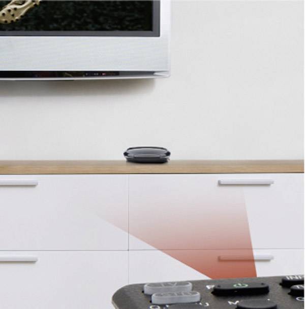 Marmitek Invisible Control Black 4 IR-Verlängerung Schwarz