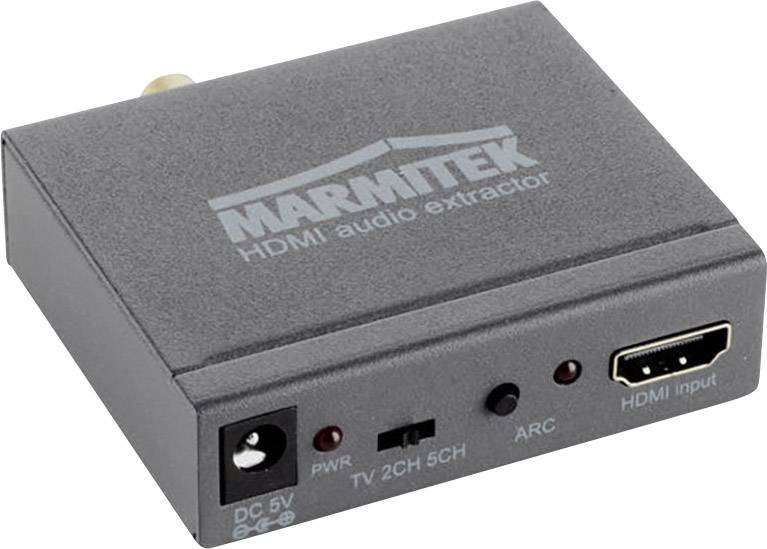 Marmitek Audio Extraktor AE14 [HDMI - HDMI, Toslink, Cinch-Digital, Klinke]