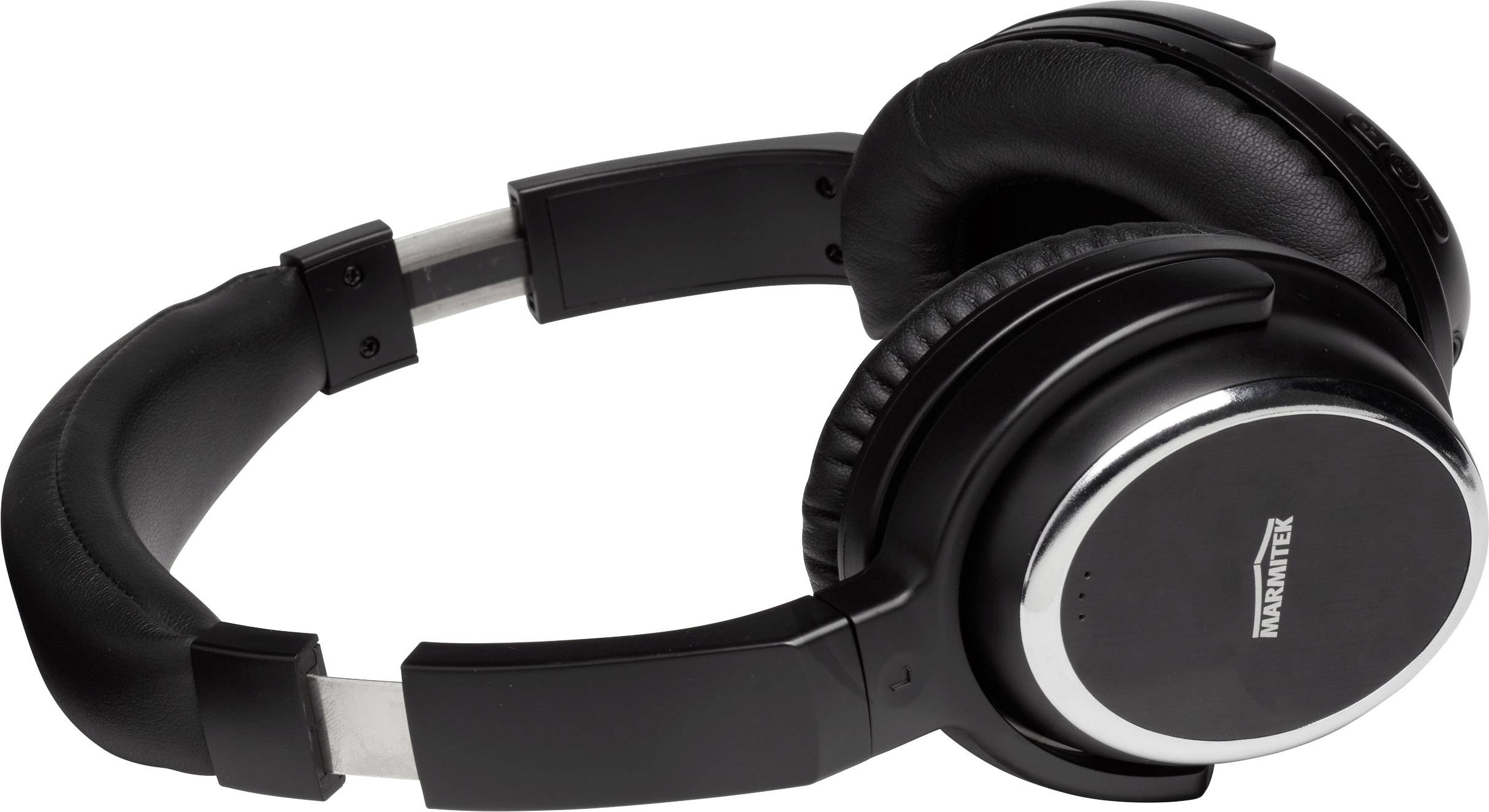 Marmitek BoomBoom 577 Over Ear Kopfhörer Bluetooth® Schwarz Headset, NFC
