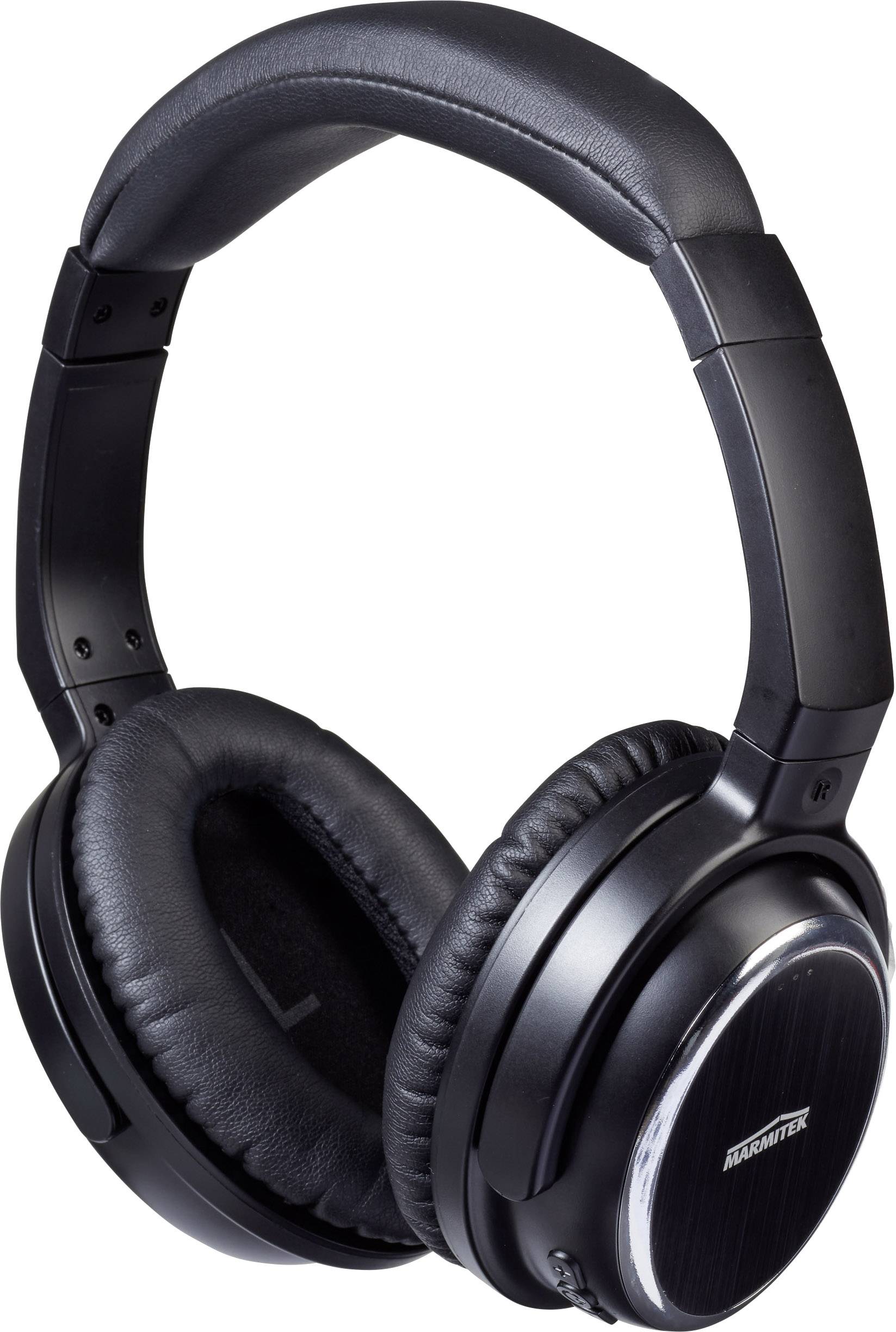 Marmitek BoomBoom 577 Over Ear Kopfhörer Bluetooth® Schwarz Headset, NFC