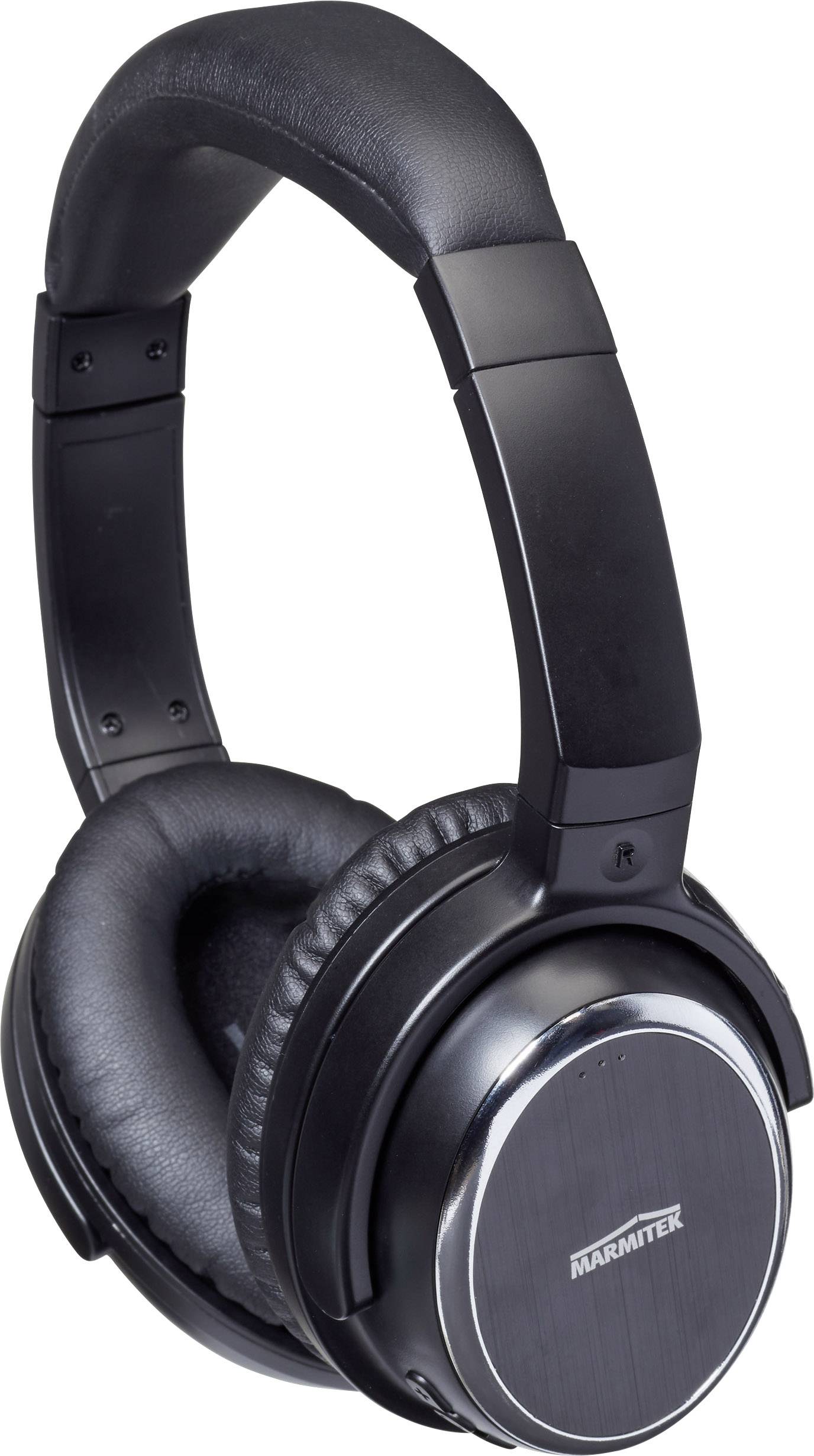 Marmitek BoomBoom 577 Over Ear Kopfhörer Bluetooth® Schwarz Headset, NFC