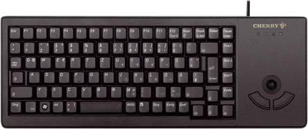 CHERRY XS Trackball USB Tastatur Englisch, QWERTY Schwarz USB-Anschluss