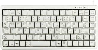 CHERRY G84-4100 USB Tastatur Englisch, QWERTY Grau PS2-Anschluss